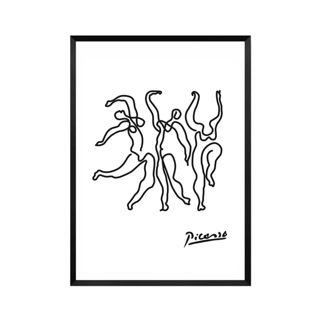 Minimalist Pablo Picasso Abstract Wall Art