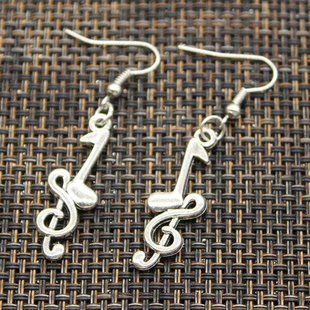 Musical Note Earrings