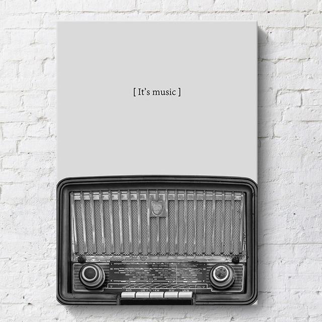 Vintage Music Wall Art