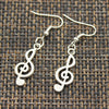 Free - Musical Note Earrings