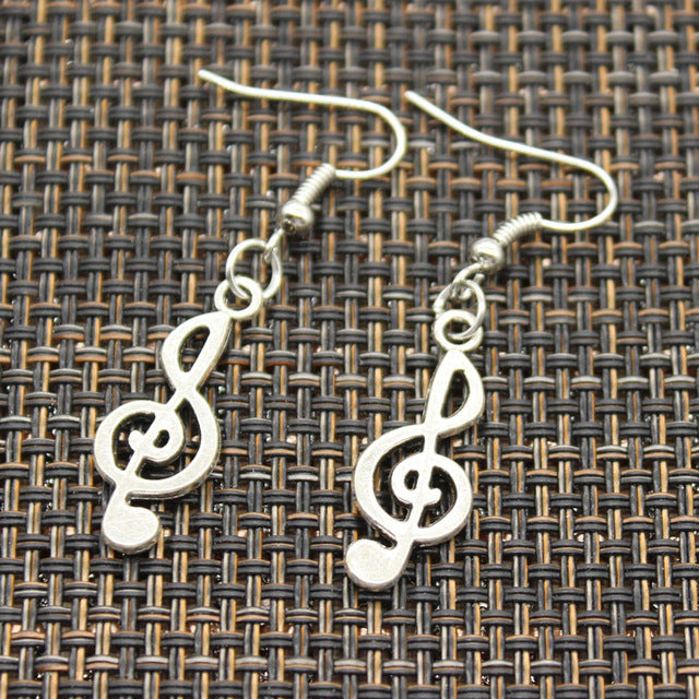 Musical Note Earrings