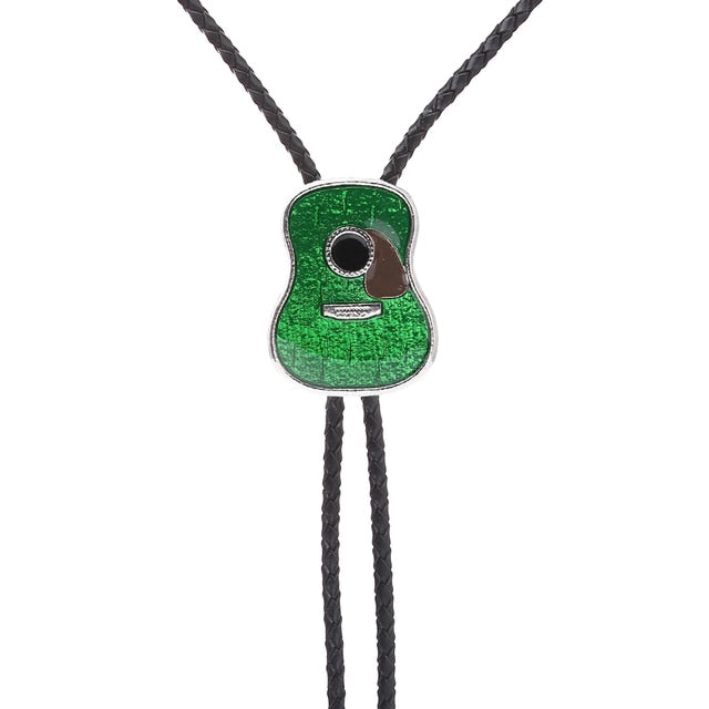Guitar Head Bolo Tie