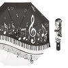 Music Notes & Piano Umbrella