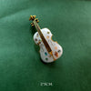 Elegant Guitar/Violin Brooch Pin