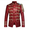 Sequined Victorian Coat - Red / S - { shop_name }} - Review