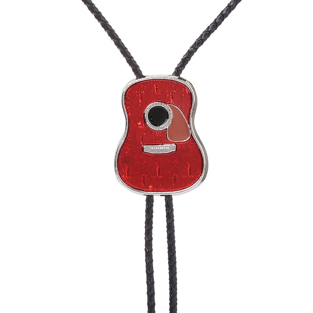 Guitar Head Bolo Tie