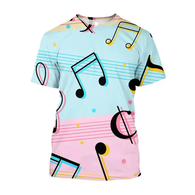 3D Print Music Note T-shirt