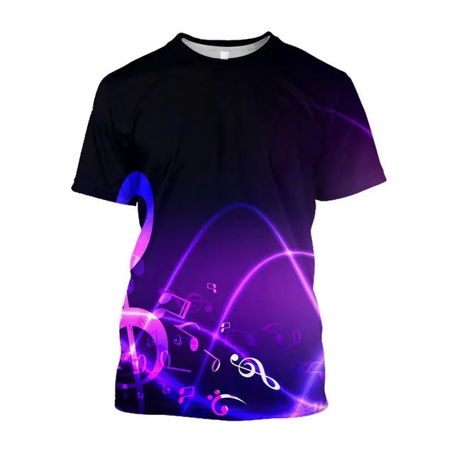 3D Print Music Note T-shirt
