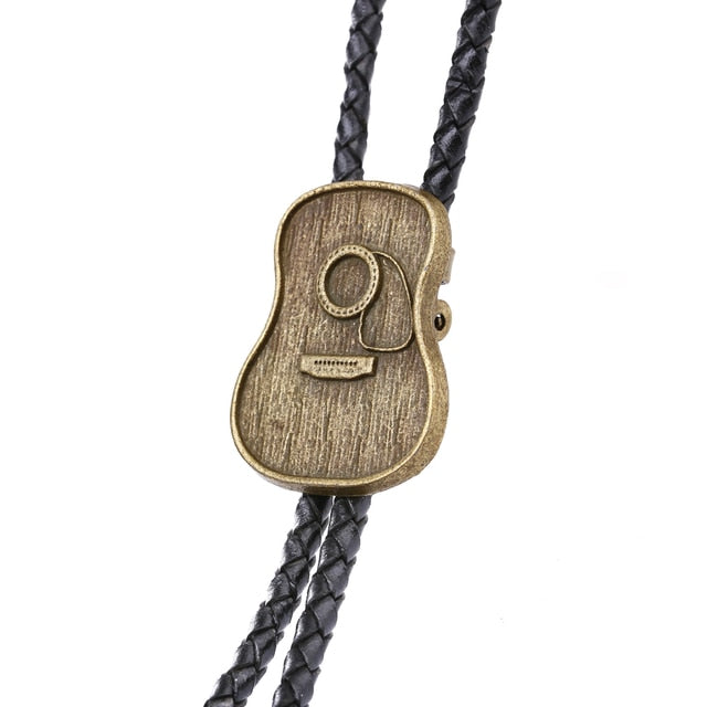 Guitar Head Bolo Tie