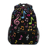 Music Note Knapsack Backpack