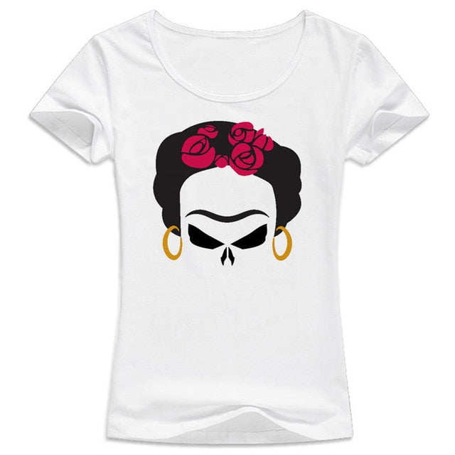 Frida Kahlo Printed Top T-shirts