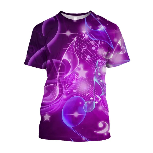 3D Print Music Note T-shirt