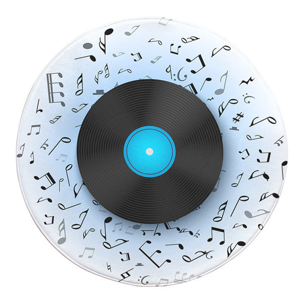 Anti-slip Music Note Disc Mat - Artistic Pod Review