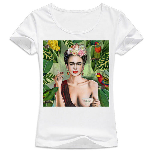 Frida Kahlo Printed Top T-shirts