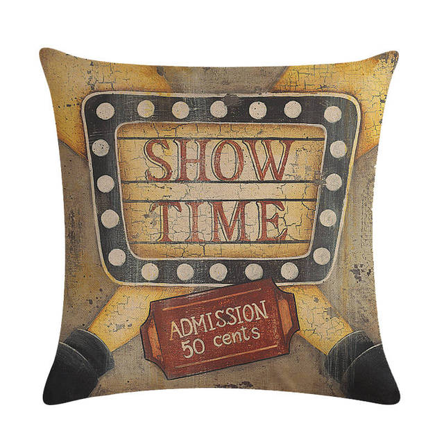 Music Guitar & Movie Pillowcase