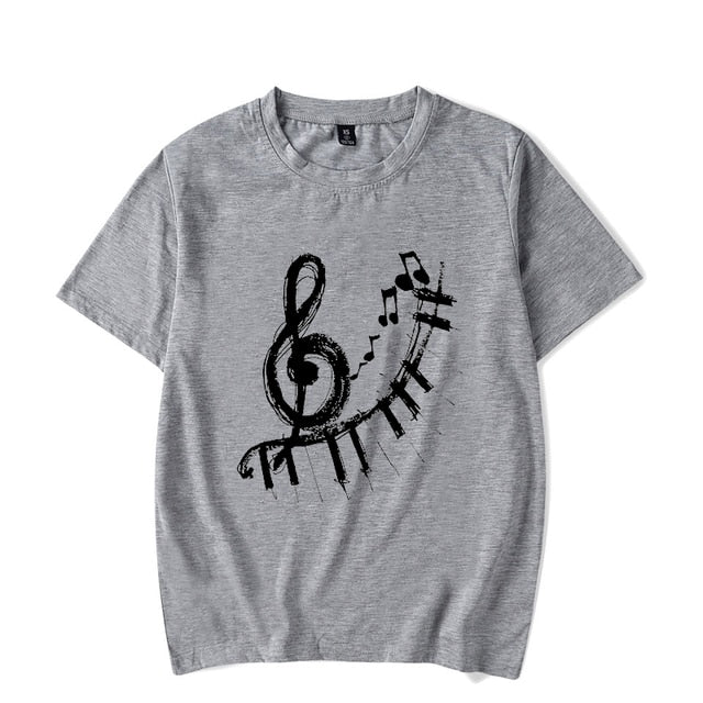 Music Note Piano Luminous T-Shirt