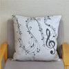 Sheet Music Print Cushion Cover