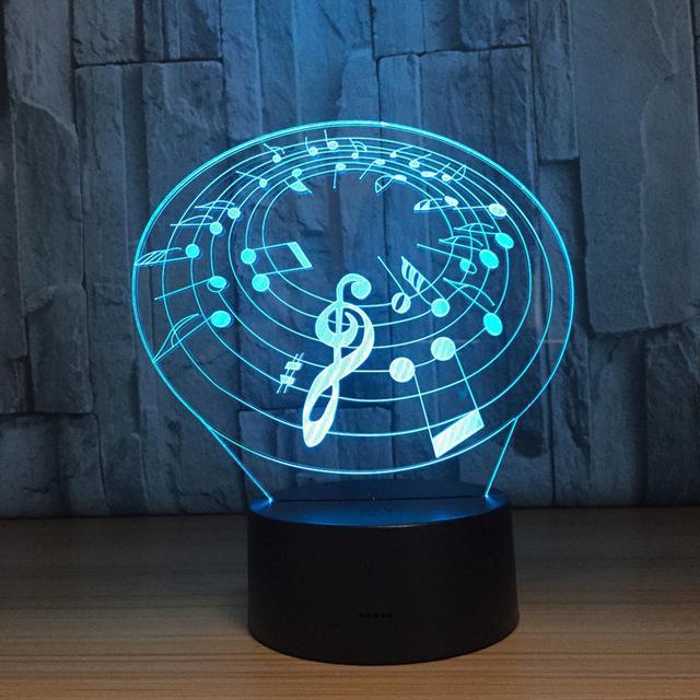 Music Score LED Lamp