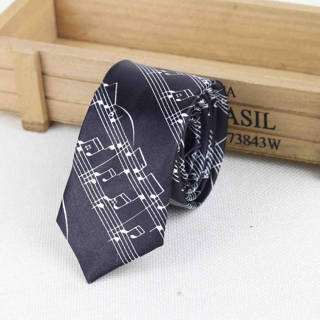 Music Notes Mens Tie Collection
