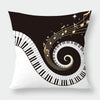 Music Notes & Instruments Pillowcase