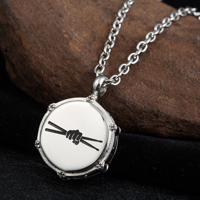 Free - Drum Pendant Necklace - Artistic Pod Review