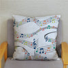 Sheet Music Print Cushion Cover