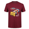 "Sounds of the 80s Vol2" Music T-shirts - Deep Red / XS - { shop_name }} - Review