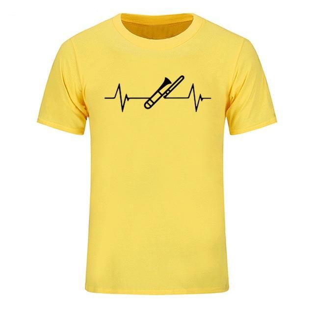 Heartbeat Trombone T-Shirt