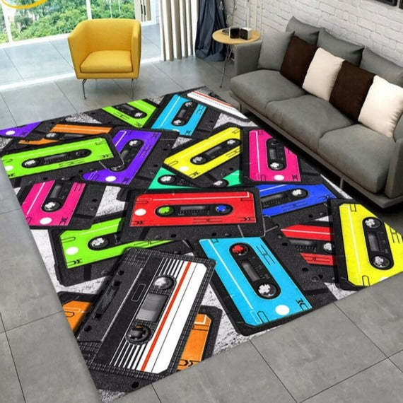 Music Cassette Tape Carpet