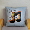 Sheet Music Print Cushion Cover