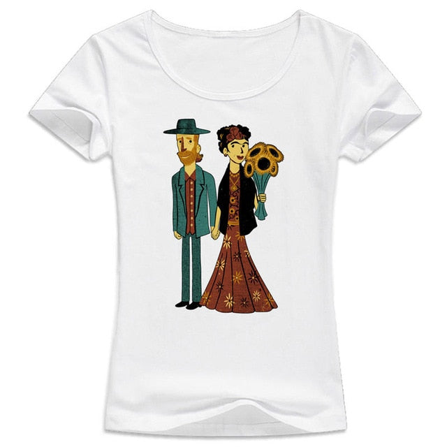 Frida Kahlo Printed Top T-shirts
