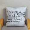 Sheet Music Print Cushion Cover