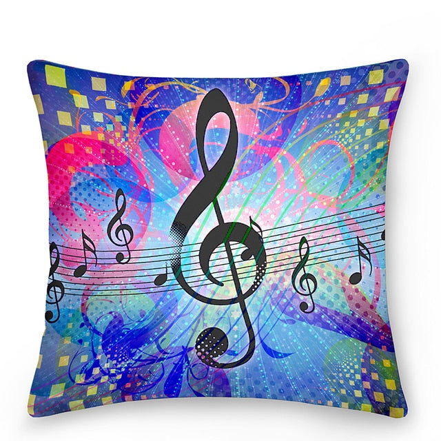 Music Style Cushion Cover Collection