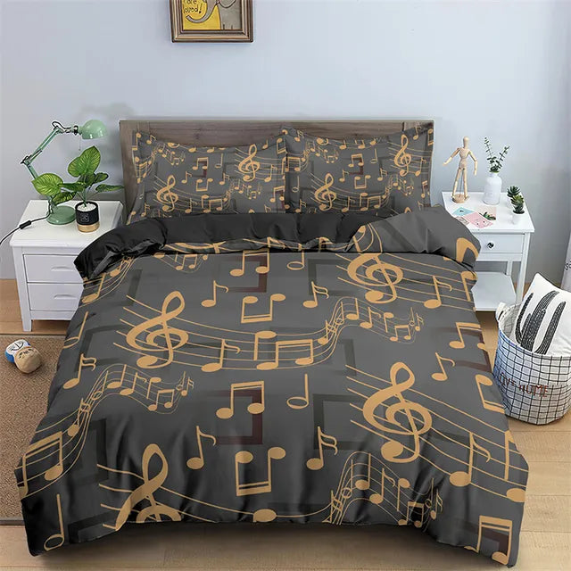 Music Symbols Bedding Set Collection