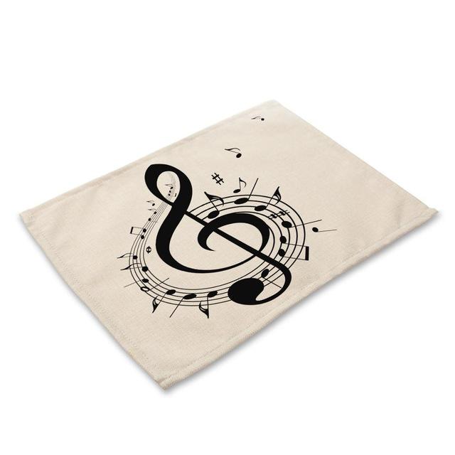 Musical Notes Table Napkins