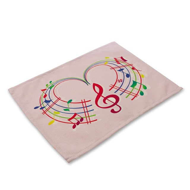 Free - Musical Notes Table Napkins - Artistic Pod Review