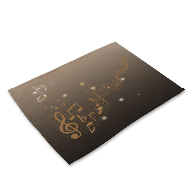 Free - Musical Notes Table Napkins - Artistic Pod Review