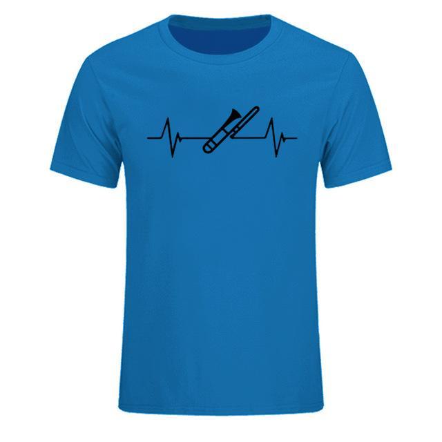 Heartbeat Trombone T-Shirt