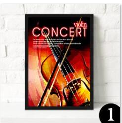 Music Canvas Wall Decor (NO FRAME) - Artistic Pod