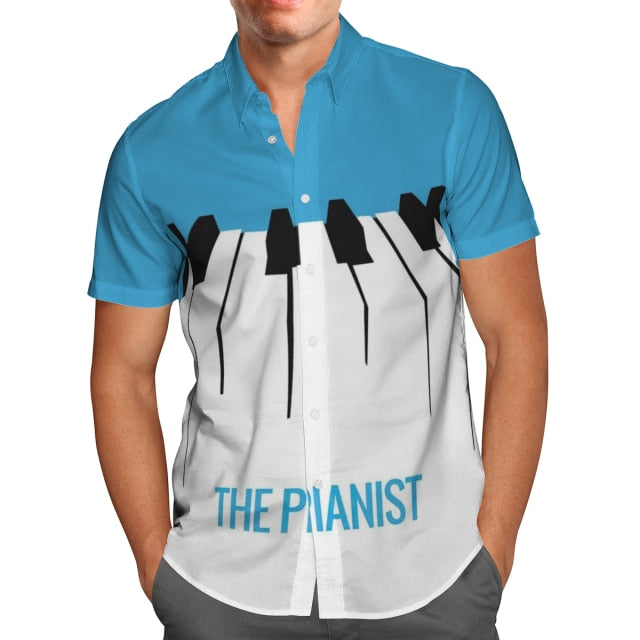 Music Instrument 3D Hawaii Shirt