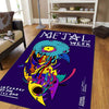 Graffiti Music Guitar Carpet