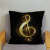 Sheet Music Print Cushion Cover