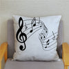 Sheet Music Print Cushion Cover