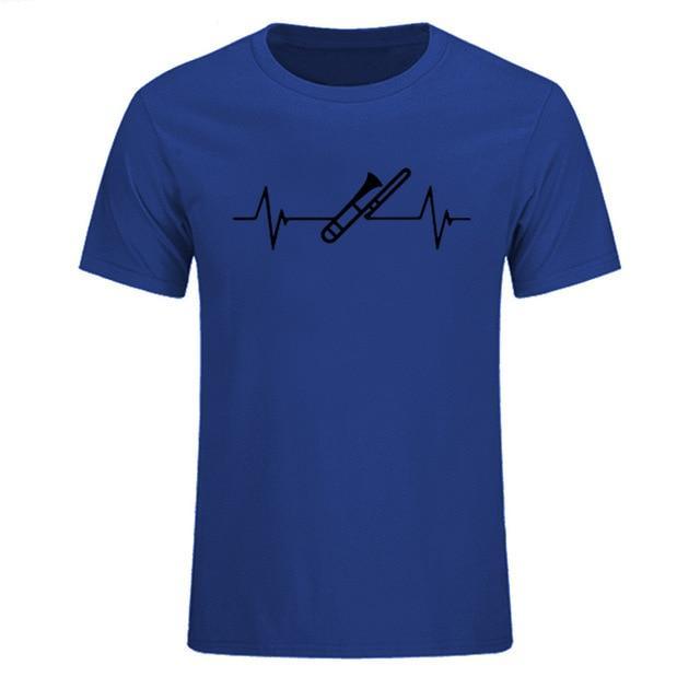 Heartbeat Trombone T-Shirt