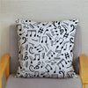 Sheet Music Print Cushion Cover