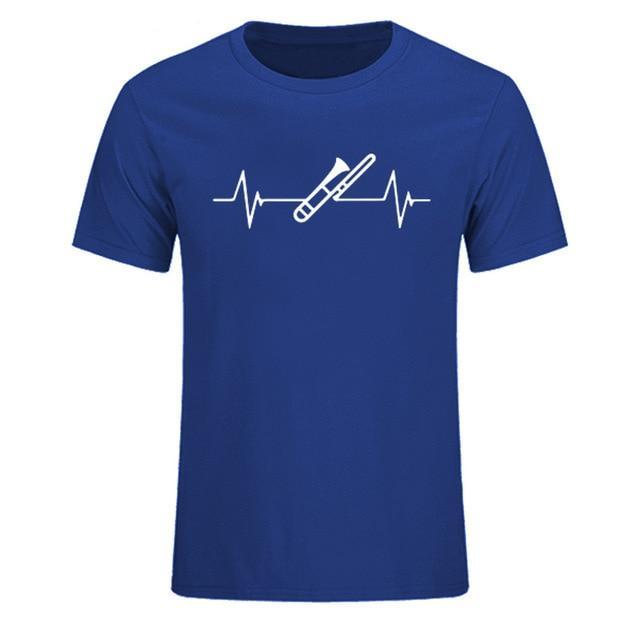 Heartbeat Trombone T-Shirt