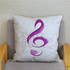 Sheet Music Print Cushion Cover