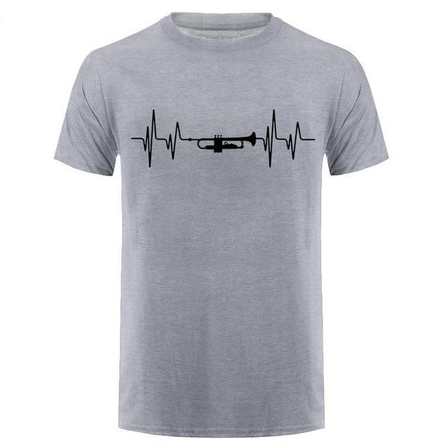 Heart Beat Trumpet T-Shirt
