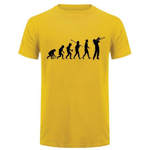 Trombone Player Evolution T-Shirt