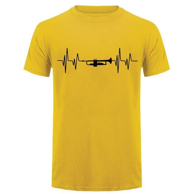 Heart Beat Trumpet T-Shirt